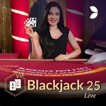 Blackjack VIP 25 - BEERSLOT365