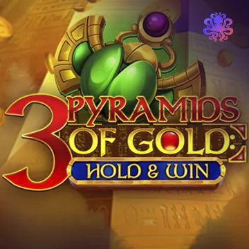 3 Pyramids of Gold: Hold & Win - BEERSLOT365