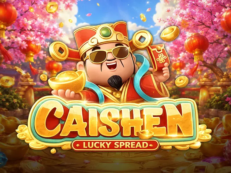 PLAYSTAR : CAISHEN-LUCKY SPREAD - BEERSLOT365