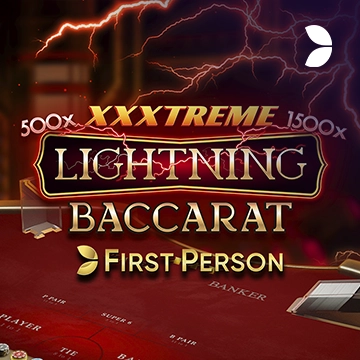 First Person XXXtreme Lightning Baccarat - BEERSLOT365